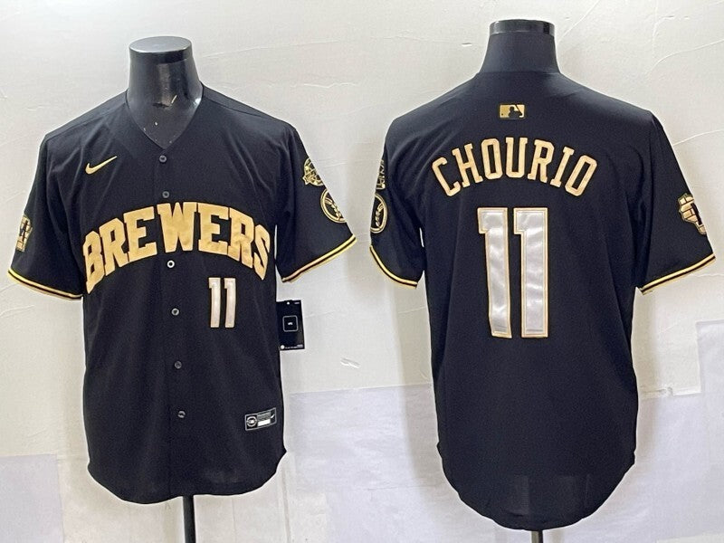 Milwaukee Brewers #11 Jackson Chourio Brewers Adult Style 2
