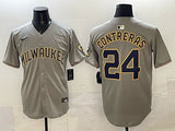 Milwaukee Brewers #24 William Contreras Brewers Adult Style 1