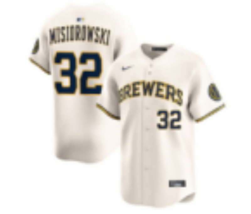 Milwaukee Brewers #32 Jacob Misiorowski Brewers Adult Style 1