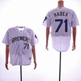 Milwaukee Brewers #71 Josh Hader Style 1