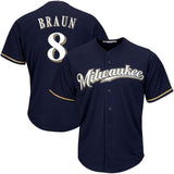 Milwaukee Brewers #8 Style 3