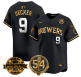 Milwaukee Brewers #9 Uecker Brewers Adult Style 3