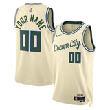 Milwaukee Bucks 26 Season Bucks City Off-White