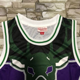 Milwaukee Bucks Bucks mitchell&ness Classic Jersey Style 3
