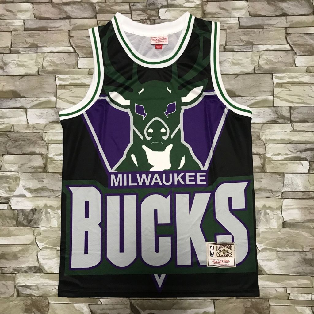 Milwaukee Bucks Bucks mitchell&ness Classic Jersey Style 5