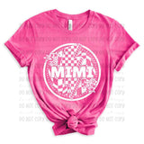 Mimi Bolt Circle DTF Transfers - THIS IS NOT A SHIRT