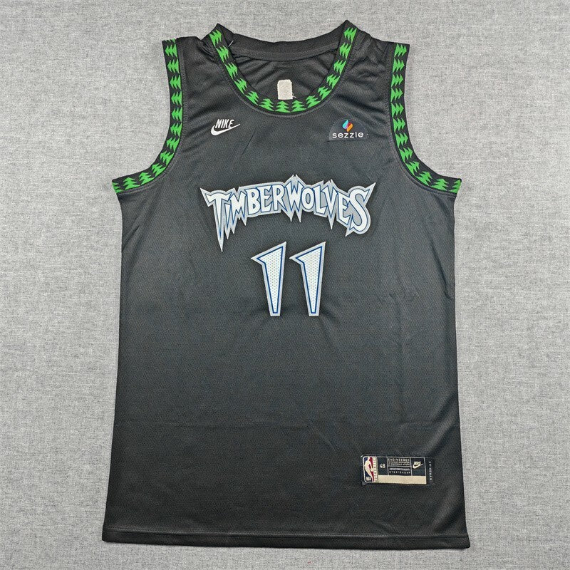 Minnesota Timberwolves #11 Naz Reid 26 Timberwolves Classic Black Style 2