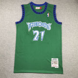 Minnesota Timberwolves #21 Kevin Garnett Timberwolves 21 Retro Green s-xxl Style 2