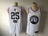 Minnesota Timberwolves #25 Derrick Rose Style 2