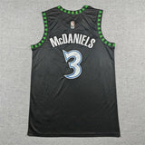 Minnesota Timberwolves #3 Jaden McDaniels 26 Timberwolves Classic Black Style 1