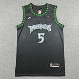 Minnesota Timberwolves #5 Anthony Edwards 26 Timberwolves Classic Black Style 2