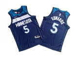 Minnesota Timberwolves #5 Anthony Edwards Timberwolves 5 # Navy Fan Edition -- Anthony . Edwards