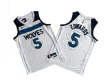 Minnesota Timberwolves #5 Anthony Edwards Timberwolves 5 # White Fan Edition -- Anthony . Edwards