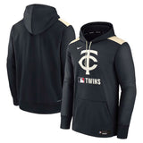 Minnesota Twins Navy Collection Performance Pullover Hoodie2