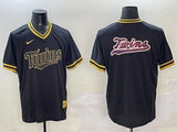 Minnesota Twins Twins Black Gold Adult Style 2