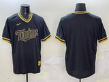 Minnesota Twins Twins Black Gold Adult Style 3
