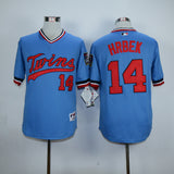Minnesota Twins #14 Kent Hrbek Throwback Jersey