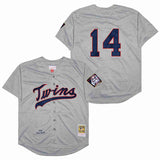 Minnesota Twins #14 Kent Hrbek Twins 14 Hemp Gray 1969 Retro Style 1