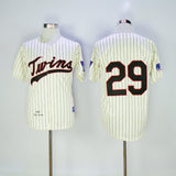 Minnesota Twins #29 Twins 29 Off-White 1969 Retro