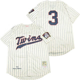 Minnesota Twins #3 Harmon Killebrew Twins 3 Off-White Navy 1969 Retro Style 2