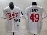 Minnesota Twins #49 Pablo Lopez Fan Edition Style 2