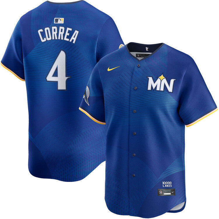 Minnesota Twins #4 Carlos Correa City Connect Limited Jersey