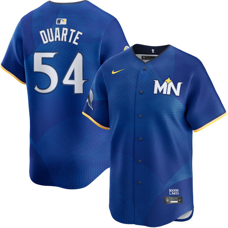 Minnesota Twins #54 Daniel Duarte City Connect Limited Jersey