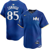 Minnesota Twins #85 Jair Camargo City Connect Limited Jersey Baseball Jersey
