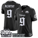 Minnesota Vikings Active Player Custom Black 2025 F.U.S.E. Kings Of The North Style 2