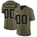 Minnesota Vikings Active Player Custom Olive 2025 F.U.S.E. Salute to Service