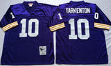 Minnesota Vikings #10 Fran Tarkenton 1966 Throwback Style 1