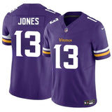Minnesota Vikings #13 Daniel Jones Purple 2024 F.U.S.E. Vapor Untouchable