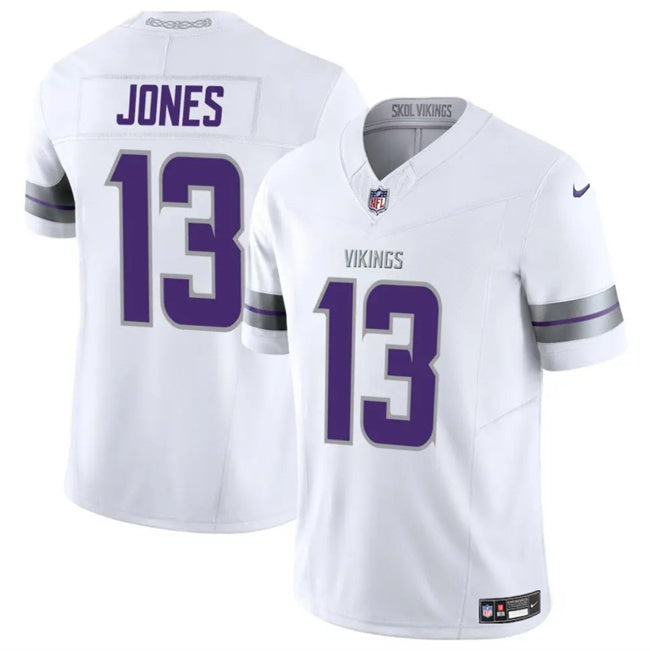 Minnesota Vikings #13 Daniel Jones White 2024 F.U.S.E. Winter Warrior