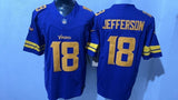 Minnesota Vikings #18 Justin Jefferson Style 6