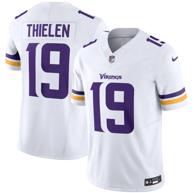 Minnesota Vikings #19 Adam Thielen Purple 2024 F.U.S.E. Vapor Untouchable2