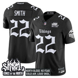 Minnesota Vikings #22 Harrison Smith Black 2025 F.U.S.E. Kings of the North