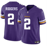 Minnesota Vikings #2 Isaiah Rodgers Purple 2025 F.U.S.E. Vapor Untouchable