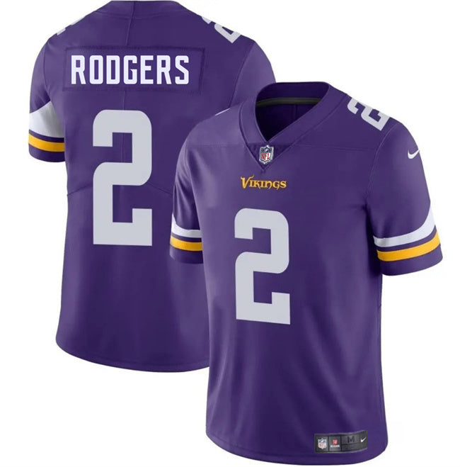 Minnesota Vikings #2 Isaiah Rodgers Purple 2025 Vapor Untouchable Limited