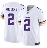 Minnesota Vikings #2 Isaiah Rodgers White 2025 F.U.S.E. Vapor Untouchable