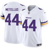 Minnesota Vikings #44 Josh Metellus White 2025 F.U.S.E. Vapor Untouchable