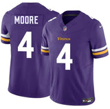 Minnesota Vikings #4 Rondale Moore Purple 2025 F.U.S.E. Vapor Untouchable