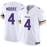 Minnesota Vikings #4 Rondale Moore White 2025 F.U.S.E. Vapor Untouchable