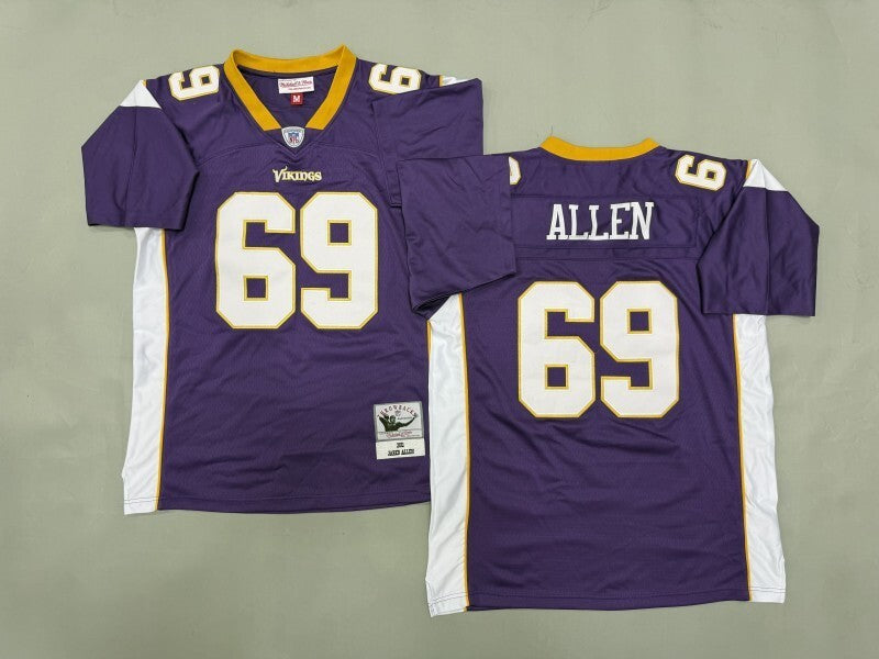 Minnesota Vikings #69 Jared Allen Minnesota Vikings Style 2