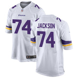 Minnesota Vikings #74 Donovan Jackson Style 1