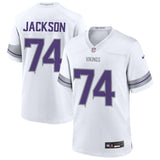 Minnesota Vikings #74 Donovan Jackson Style 2