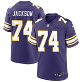 Minnesota Vikings #74 Donovan Jackson Style 3