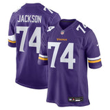 Minnesota Vikings #74 Donovan Jackson Style 4