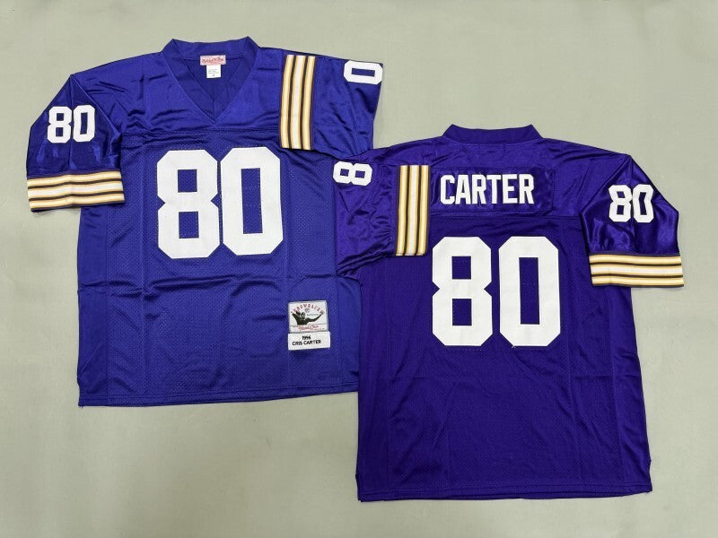 Minnesota Vikings #80 Cris Carter Minnesota Vikings Style 1
