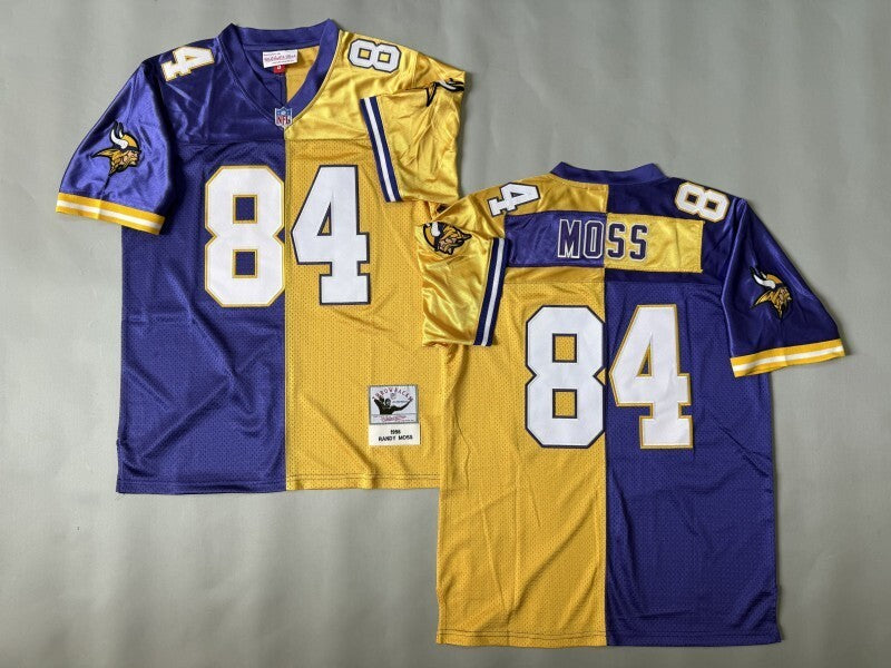 Minnesota Vikings #84 Randy Moss Minnesota Vikings Style 2