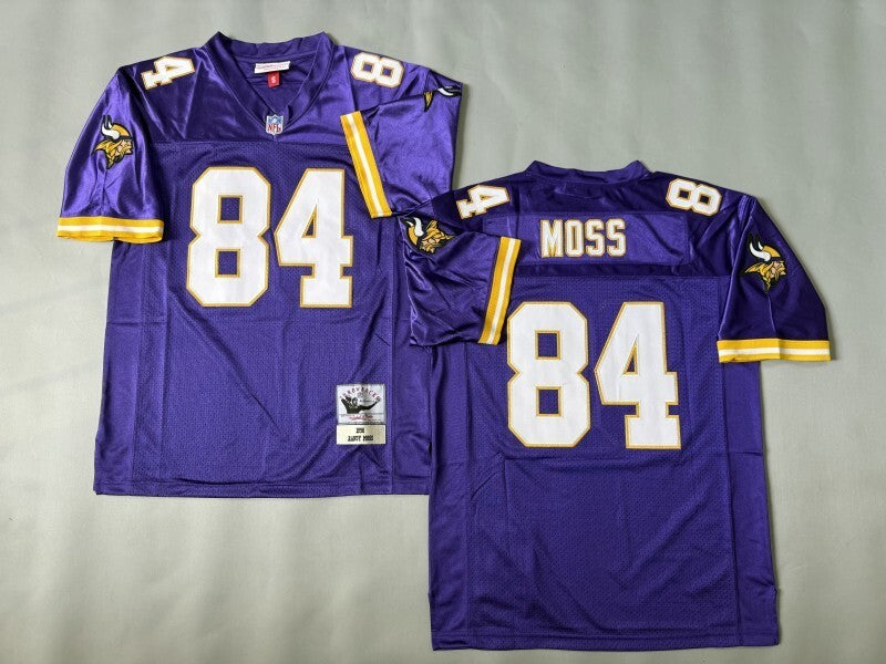 Minnesota Vikings #84 Randy Moss Minnesota Vikings Style 3
